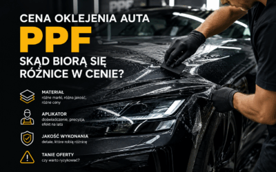 Cena oklejenia auta PPF. Skąd biorą się różnice w cenie?